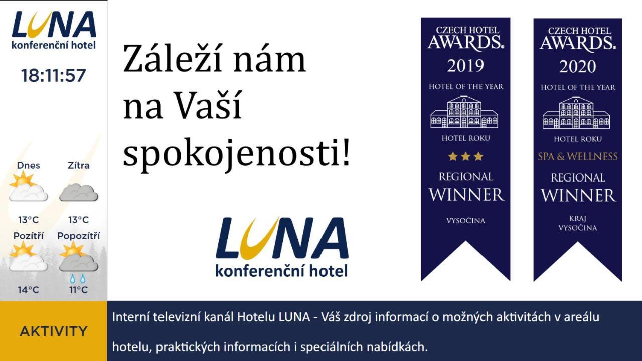 Hotel Resort Luna Ledec nad Sazavou Exterior photo